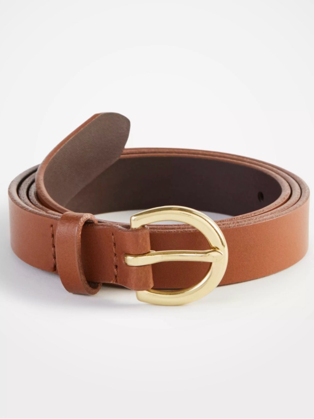 Ann Taylor Leather Trouser Belt Size XS 100% Leather